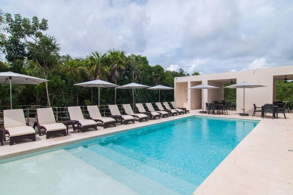 Ground Level Garden Condo At Akumal South By Tao Santamar Exterior photo